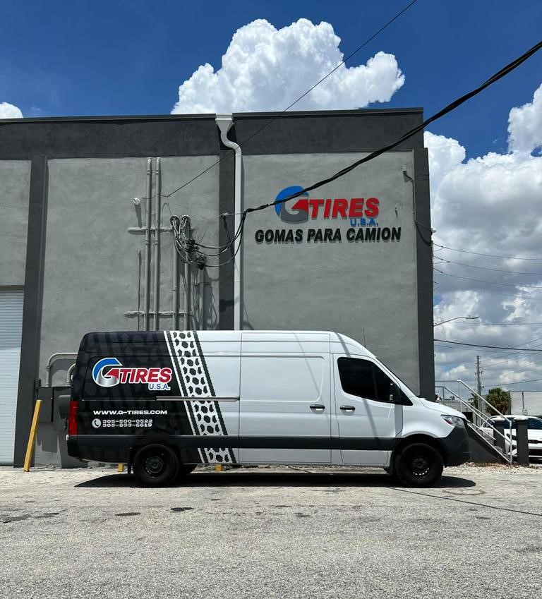 Entrada de G-Tires empresa de importación de llantas